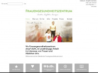frauengesundheitszentrum.eu Webseite Vorschau