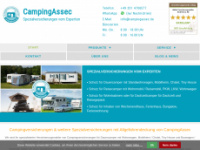 campingassec.de Webseite Vorschau