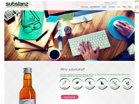 substanz-drink.com Webseite Vorschau