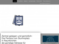 pension-stummplatz.de Webseite Vorschau