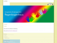kiga-regenbogenhaus.de Webseite Vorschau