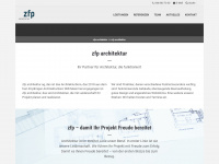 zfp-architektur.ch Webseite Vorschau