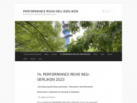 performancereihe.com Webseite Vorschau