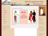 spielzeugmuseum-wattenwil.ch Webseite Vorschau