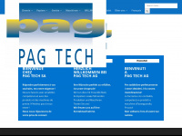 pag-tech.ch Webseite Vorschau