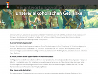 responsibly.ch Webseite Vorschau