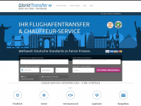 world-transfer.com Webseite Vorschau