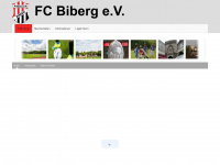 fc-biberg.de Webseite Vorschau