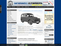 vintage-wheels.net Webseite Vorschau