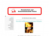 brandschutz-thelen.de Webseite Vorschau