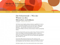 meike-k-fehrmann.com Webseite Vorschau