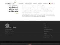 tcgunitech.com Webseite Vorschau