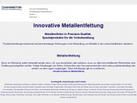 metallentfetter.de Webseite Vorschau