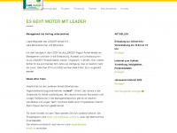 leader-anhalt.de Webseite Vorschau