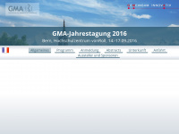 gma2016.de Webseite Vorschau
