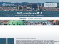 gma2018.de Webseite Vorschau
