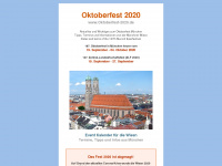 oktoberfest-2020.de Webseite Vorschau