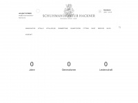 schuhmanufaktur-hackner.de Webseite Vorschau