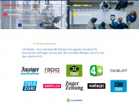 chmedia.ch Webseite Vorschau