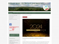 froehnerwald.de Webseite Vorschau