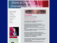 siana-al-omara.de Webseite Vorschau