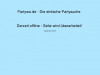 partywo.de Webseite Vorschau