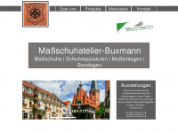 massschuhatelier-buxmann.de Webseite Vorschau