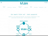 bluen.at Webseite Vorschau
