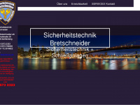 sicherheitstechnik-bretschneider.de Webseite Vorschau