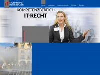 it-fachanwalt-muenchen.com Webseite Vorschau