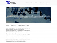 tk-software-solutions.de Webseite Vorschau