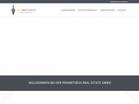 prometheus-real-estate.de Webseite Vorschau
