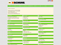 xschuhe.com Webseite Vorschau
