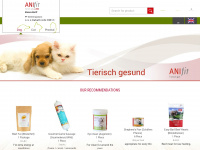 hunde-und-katzenfutter.com Webseite Vorschau