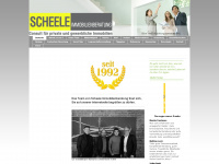 scheele-immobilienberatung.com Webseite Vorschau