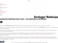 hardegger-webdesign.ch Webseite Vorschau