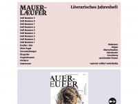mauerlaeufer.org Webseite Vorschau