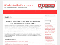buendnis-wutha-farnroda.de Webseite Vorschau