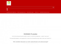 roenn-shop.de Webseite Vorschau