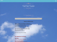 tamtam-touren.de Webseite Vorschau