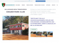grazerparkclub.at Webseite Vorschau