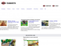 bow-targets.de Webseite Vorschau