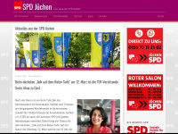 spd-juechen.de Webseite Vorschau