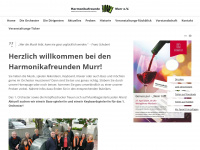 harmonikafreunde-murr.de Webseite Vorschau