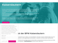 bpw-kl.de Webseite Vorschau