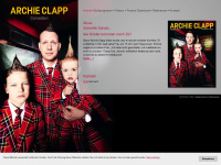 archie-clapp.de Webseite Vorschau
