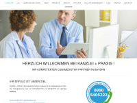 kanzleiundpraxis.com Webseite Vorschau