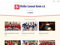 eltviller-carneval-verein.de Webseite Vorschau