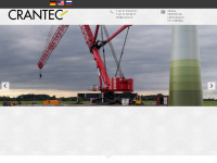 crantec.ch Webseite Vorschau