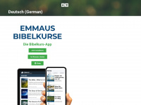 emmaus-app.com Webseite Vorschau